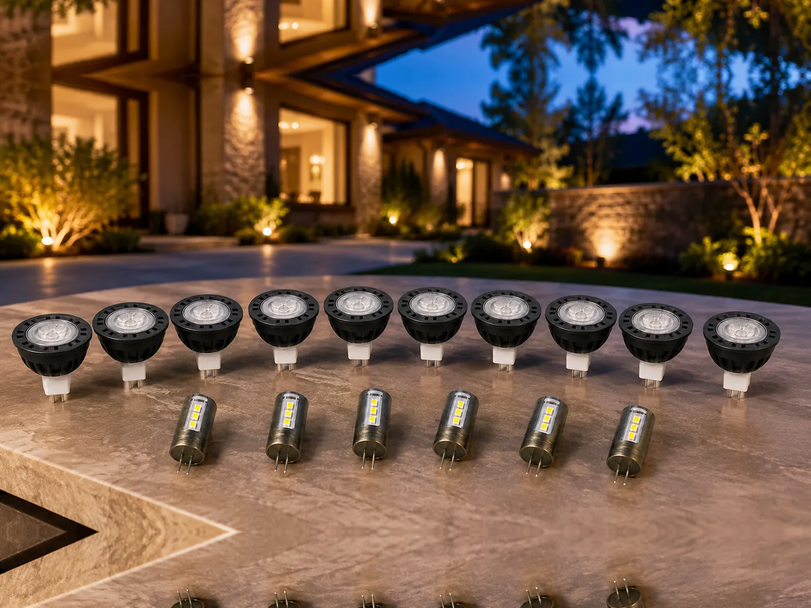 The right bulbs, included