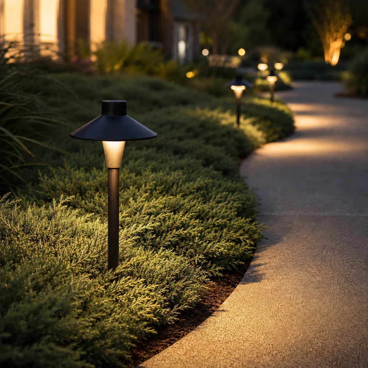 Aluminum path & area lights (5)