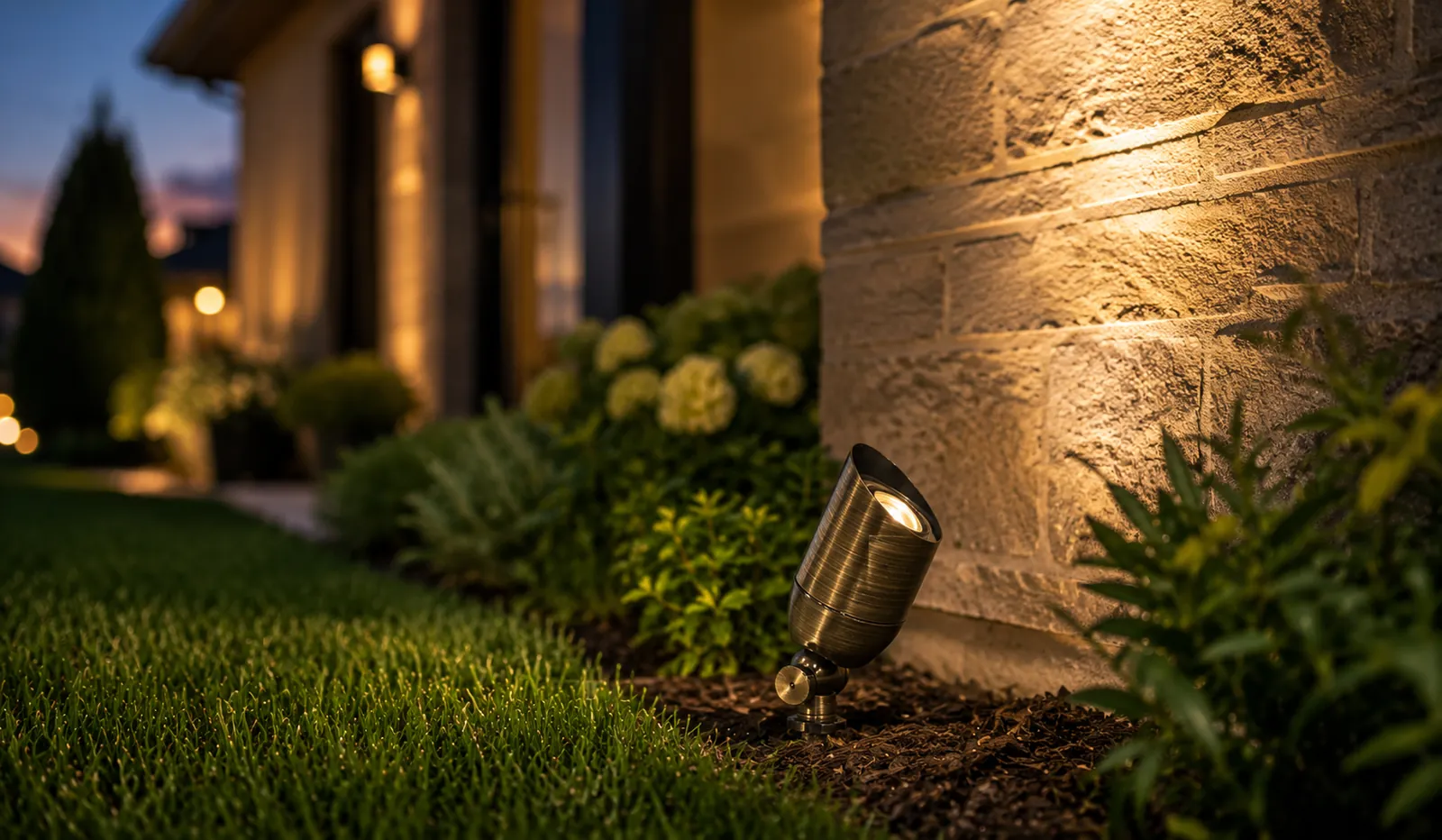 Solid-brass spotlights (10)